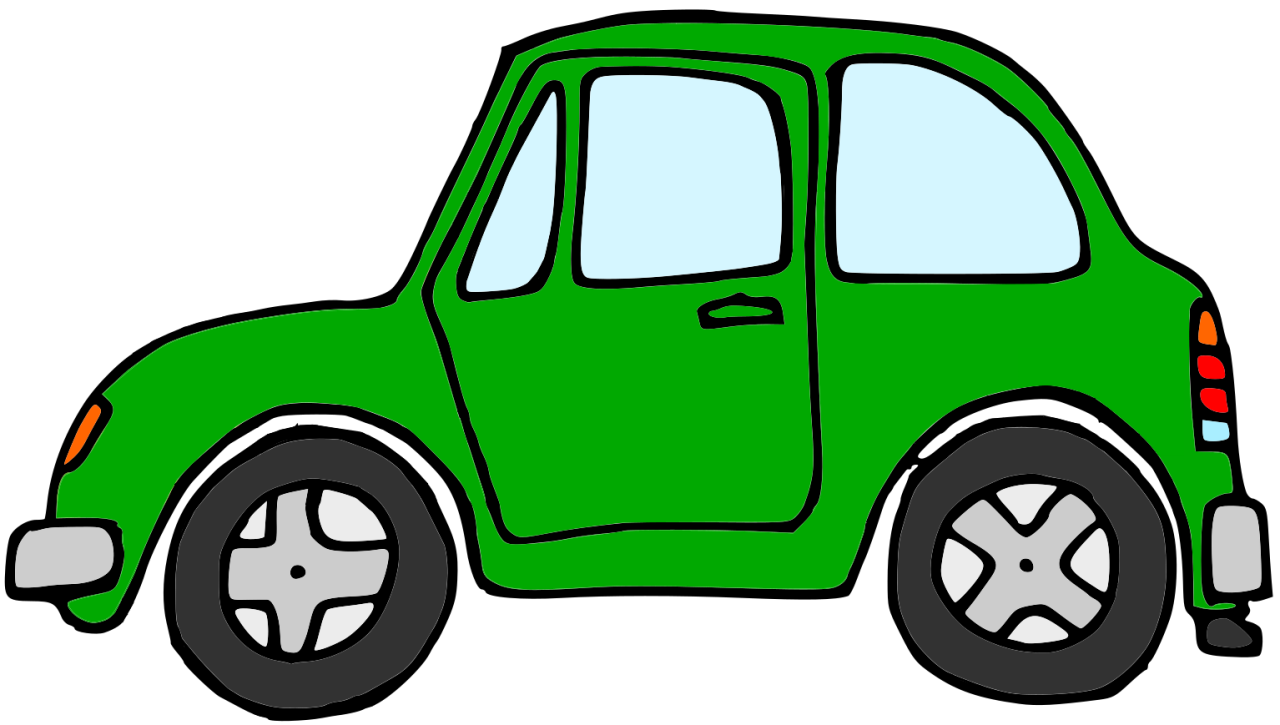 Autorská ilustrace automobil Hravé stroje